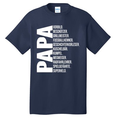 Best Papa Tall T-Shirt