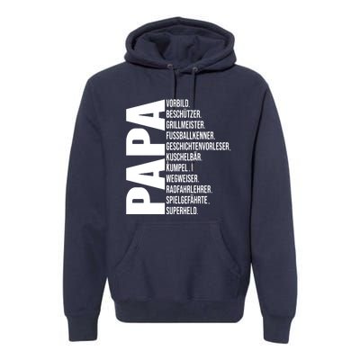 Best Papa Premium Hoodie