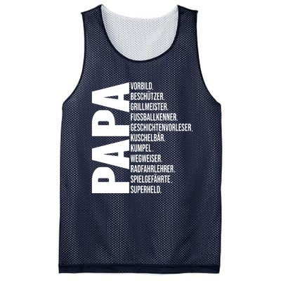 Best Papa Mesh Reversible Basketball Jersey Tank