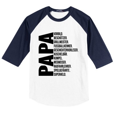 Best Papa Baseball Sleeve Shirt