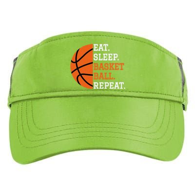 Basketball Player Boy Eat Sleep Basketball Repeat Adult Drive Performance Visor