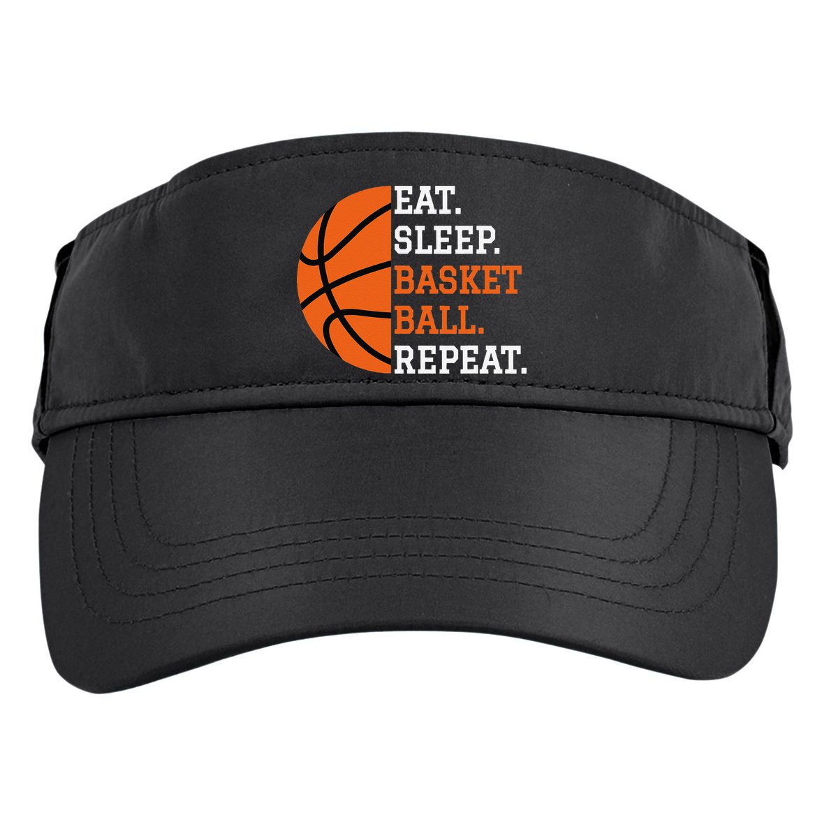 Basketball Player Boy Eat Sleep Basketball Repeat Adult Drive Performance Visor