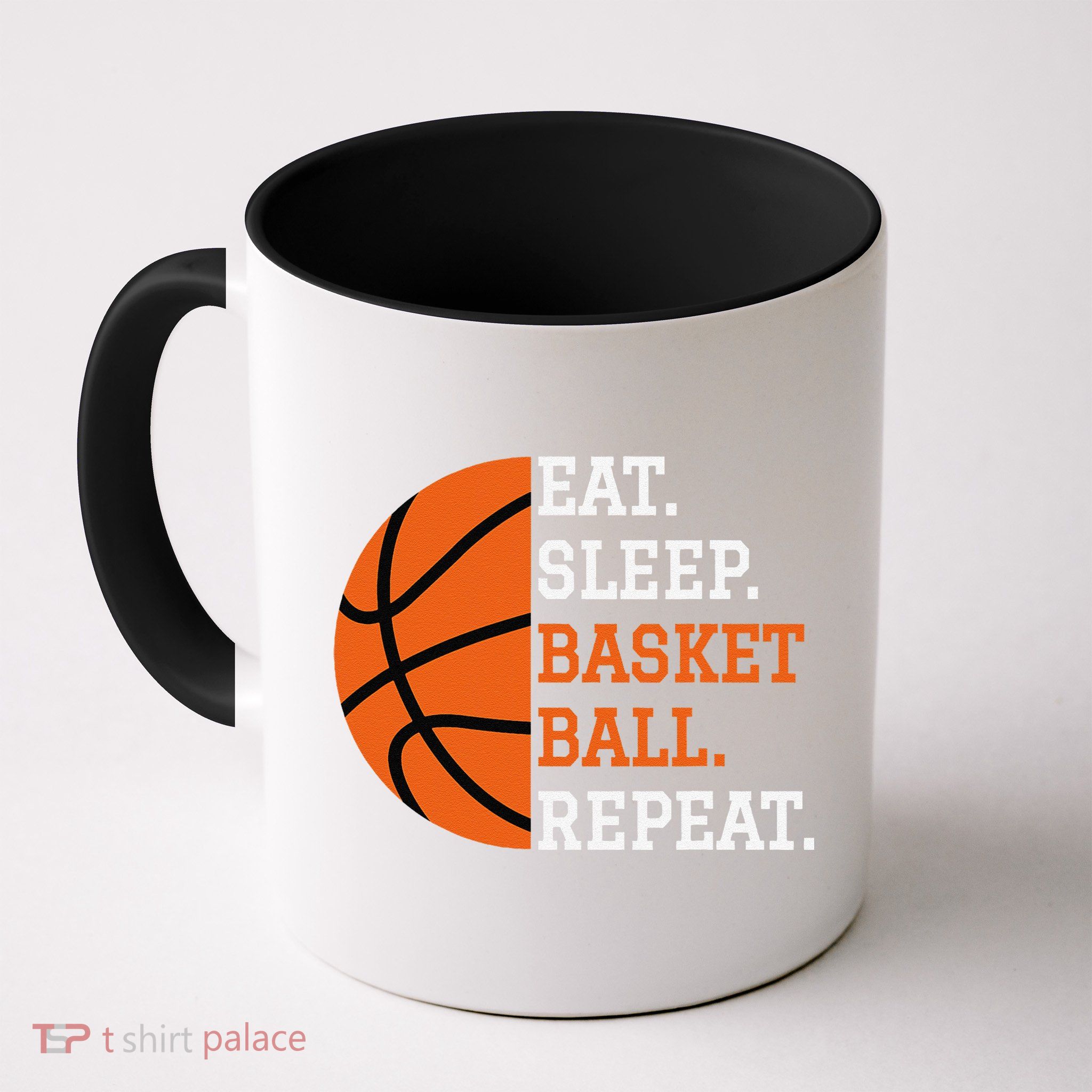 Basketball Player Boy Eat Sleep Basketball Repeat Mug