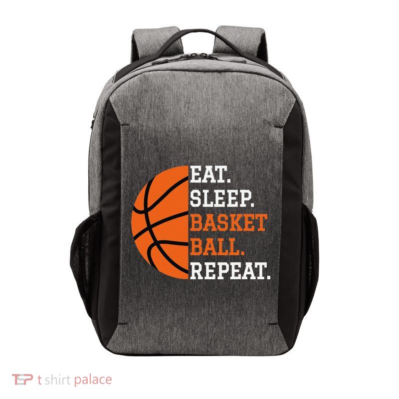 Basketball Player Boy Eat Sleep Basketball Repeat Vector Backpack