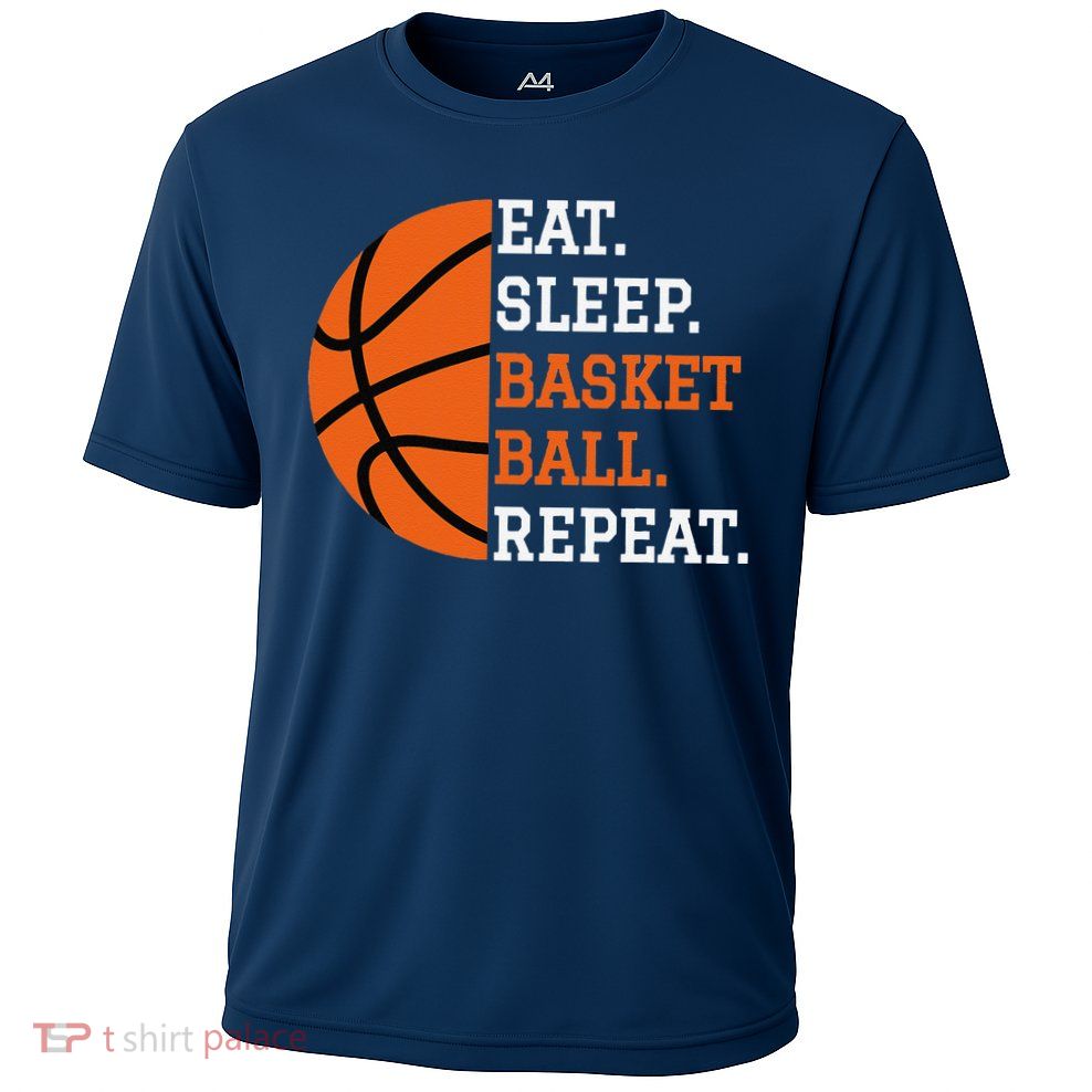 Basketball Player Boy Eat Sleep Basketball Repeat Performance Shirt