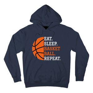 Basketball Player Boy Eat Sleep Basketball Repeat Hoodie