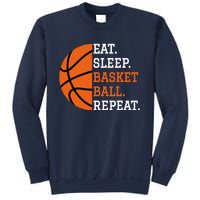 Basketball Player Boy Eat Sleep Basketball Repeat Sweatshirt