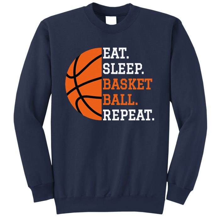 Basketball Player Boy Eat Sleep Basketball Repeat Sweatshirt