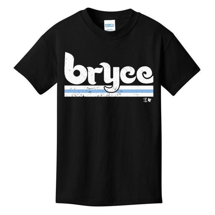 Bryce Philadelphia Baseball Kids T-Shirt