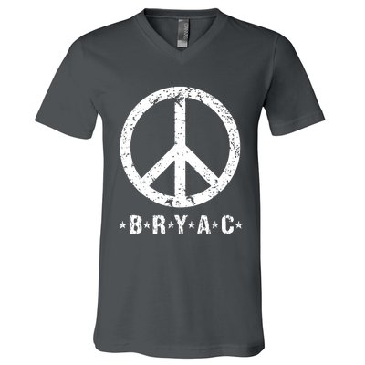 Bryac Peace V-Neck T-Shirt