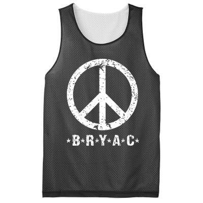 Bryac Peace Mesh Reversible Basketball Jersey Tank