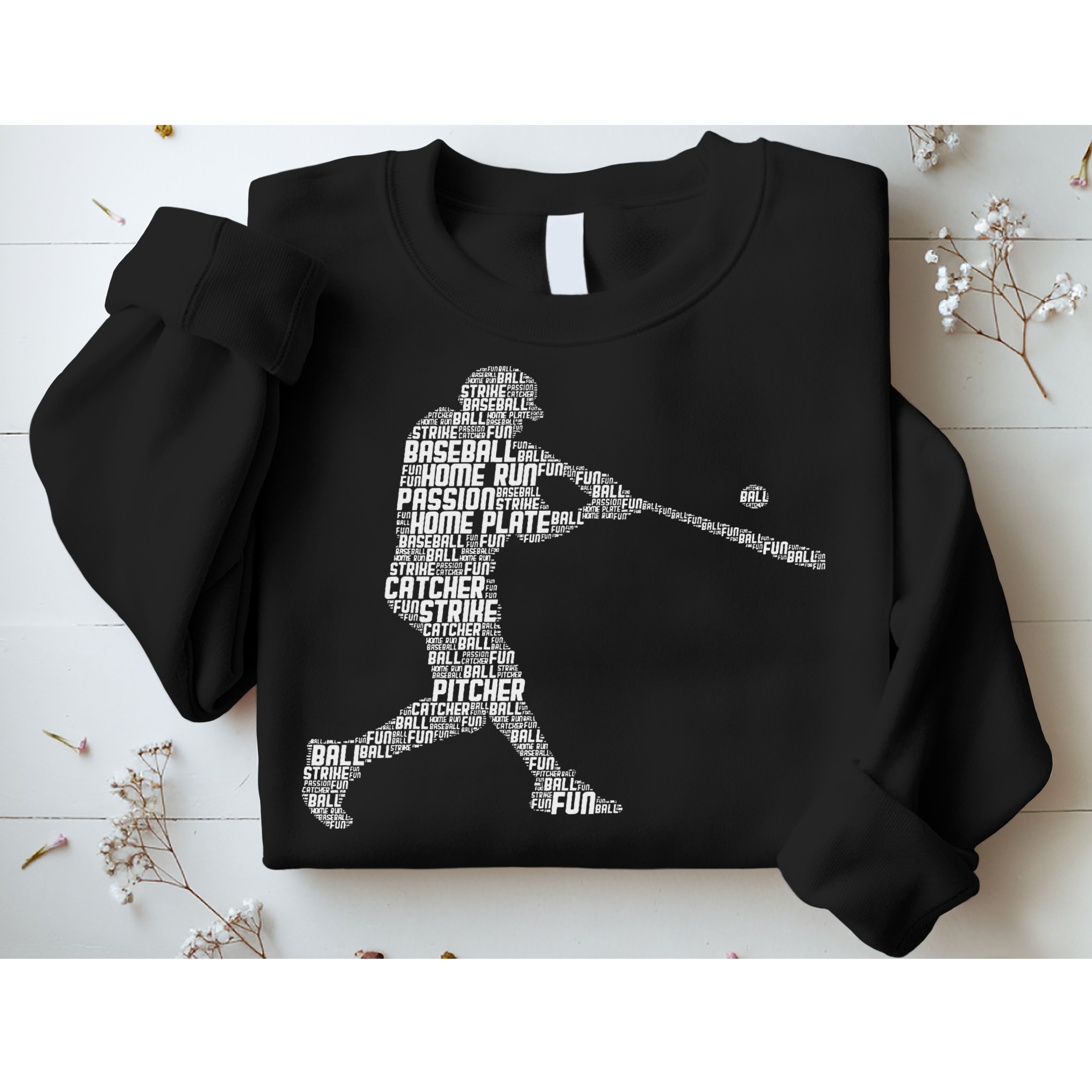 Baseball Player Batter Sweatshirt