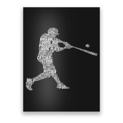 Baseball Player Batter Poster