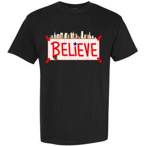 Believe Philadelphia Baseball Players Garment-Dyed Heavyweight T-Shirt