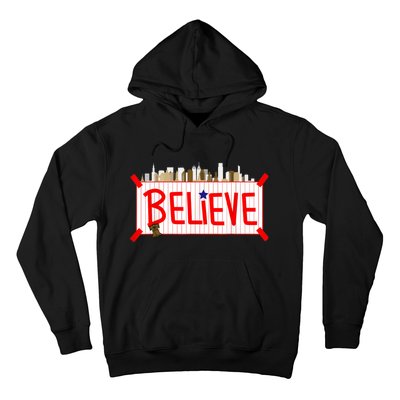 Believe Philadelphia Baseball Players Hoodie