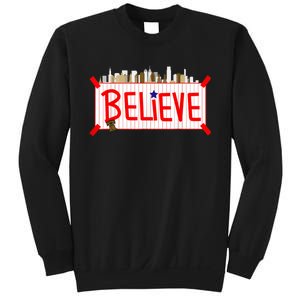 Believe Philadelphia Baseball Players Sweatshirt