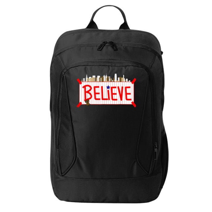 Believe Philadelphia Baseball Players City Backpack