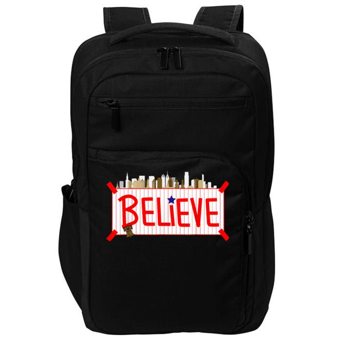 Believe Philadelphia Baseball Players Impact Tech Backpack