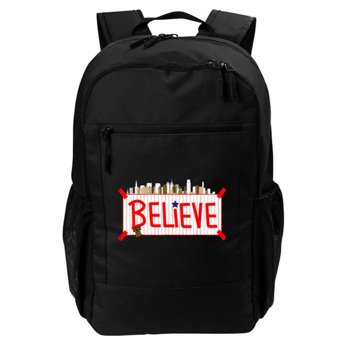 Believe Philadelphia Baseball Players Daily Commute Backpack