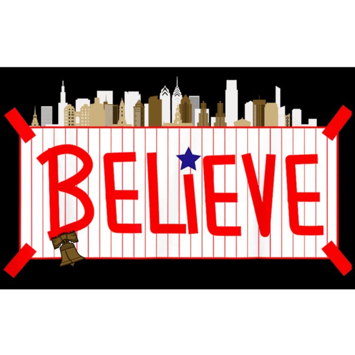 Believe Philadelphia Baseball Players Bumper Sticker