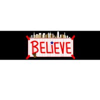 Believe Philadelphia Baseball Players Bumper Sticker