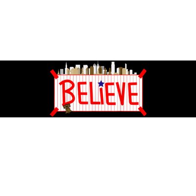 Believe Philadelphia Baseball Players Bumper Sticker