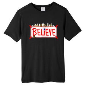 Believe Philadelphia Baseball Players Tall Fusion ChromaSoft Performance T-Shirt