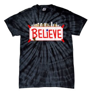 Believe Philadelphia Baseball Players Tie-Dye T-Shirt