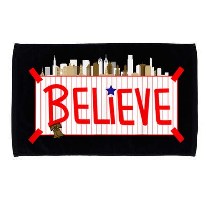 Believe Philadelphia Baseball Players Microfiber Hand Towel