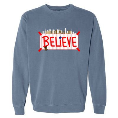 Believe Philadelphia Baseball Players Garment-Dyed Sweatshirt