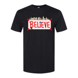 Believe Philadelphia Baseball Players Softstyle CVC T-Shirt