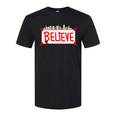 Believe Philadelphia Baseball Players Softstyle CVC T-Shirt