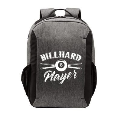 Billard Player Billiard Pool Lover Gift Vector Backpack