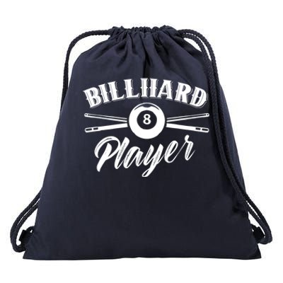 Billard Player Billiard Pool Lover Gift Drawstring Bag