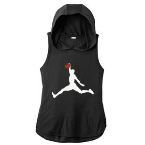 Basketball Player Ladies PosiCharge Tri-Blend Wicking Draft Hoodie Tank