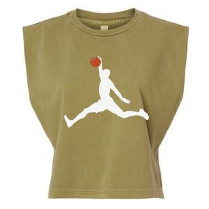 Basketball Player Garment-Dyed Women's Muscle Tee