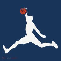 Basketball Player Drawstring Bag