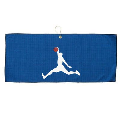 Basketball Player Large Microfiber Waffle Golf Towel