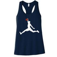 Basketball Player Women's Racerback Tank