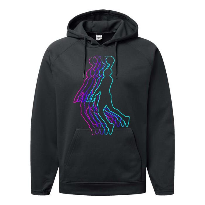 Basketball Player Performance Fleece Hoodie