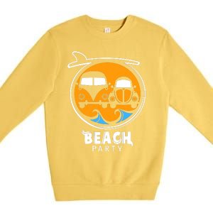 Beach Party Premium Crewneck Sweatshirt