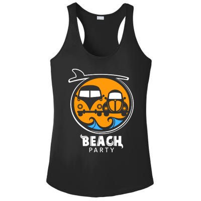 Beach Party Ladies PosiCharge Competitor Racerback Tank