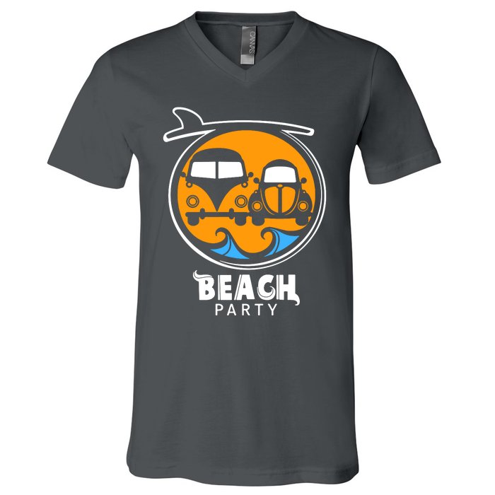 Beach Party V-Neck T-Shirt