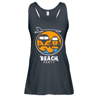 Beach Party Ladies Essential Flowy Tank