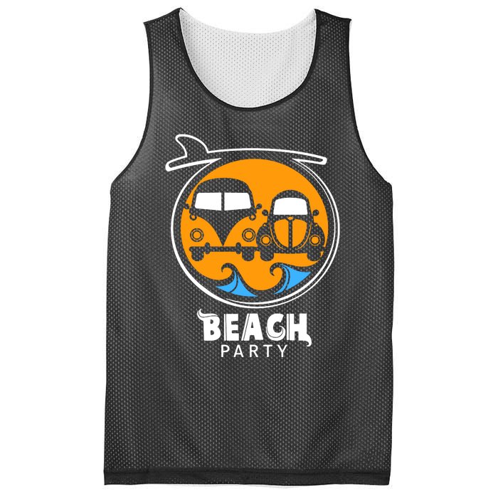 Beach Party Mesh Reversible Basketball Jersey Tank