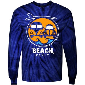 Beach Party Tie-Dye Long Sleeve Shirt