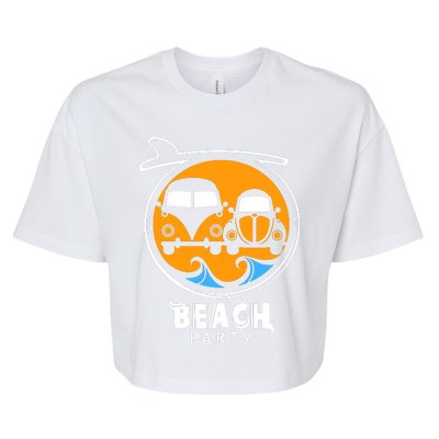 Beach Party Bella+Canvas Jersey Crop Tee