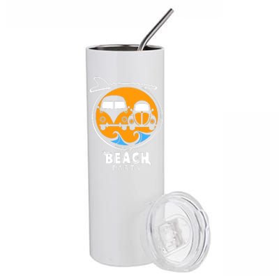 Beach Party Stainless Steel Tumbler