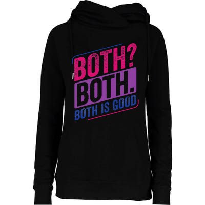 Bi Pride Bisexual Bisexuality Bi Flag Womens Funnel Neck Pullover Hood