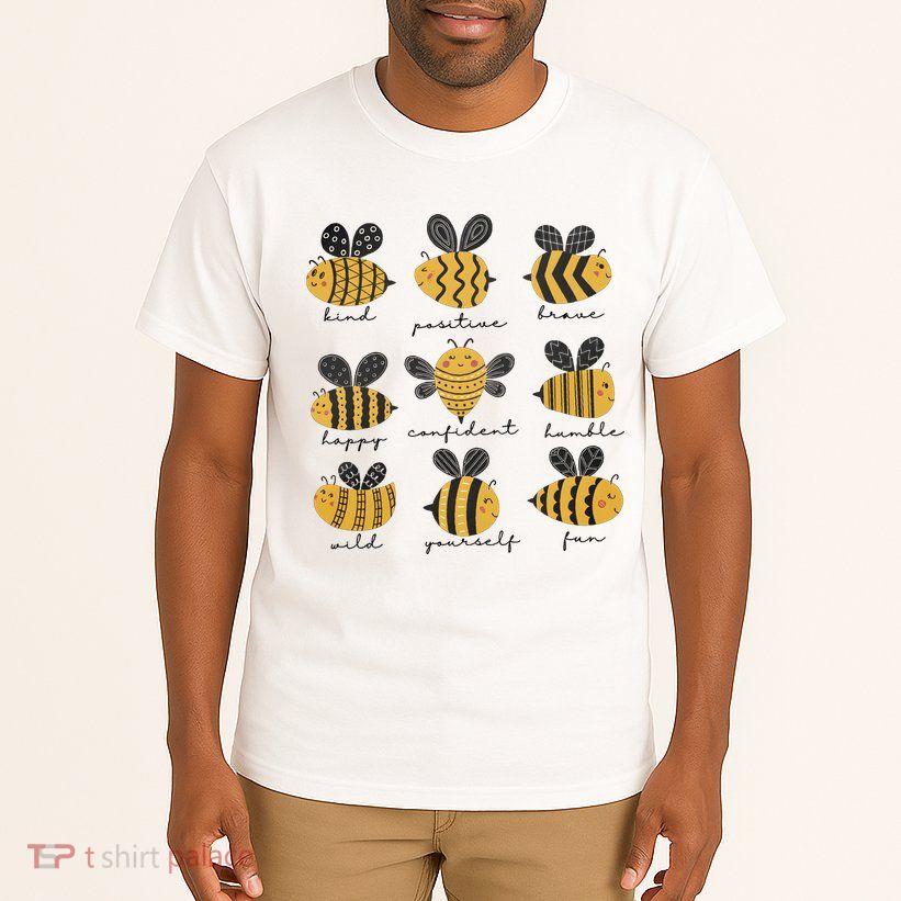 Bee Positivity Bee Lover Beekeeper Bee Happy Tall T-Shirt